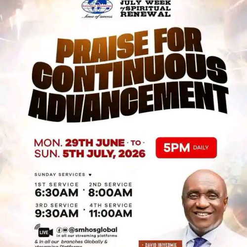 JULY WOSR - PRAISE FOR CONTINUOUS ADVANCEMENT PT. 5